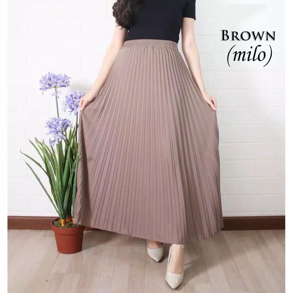 Rok Plisket Murah Bahan Premium