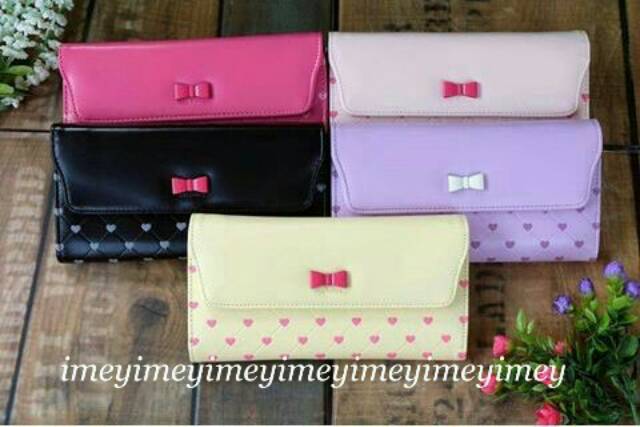 Dompet murah love pita