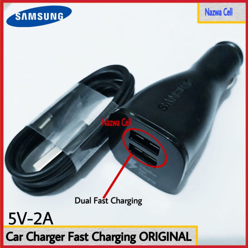 Car Charger Fast Charging SAMSUNG Galaxy A50 A50s ORIGINAL 100% New Bawaan Hp