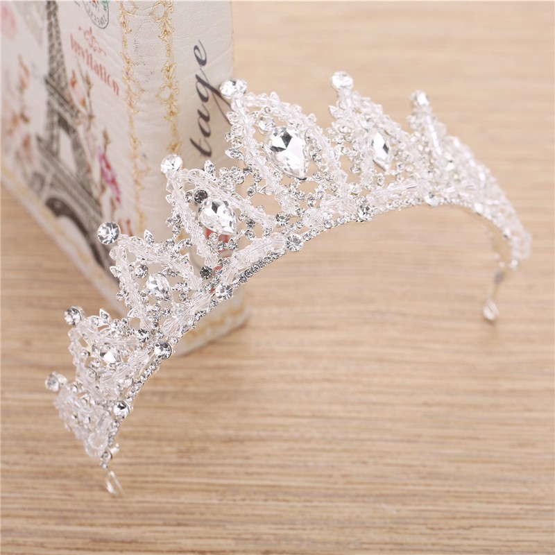 Silver Wedding Bridal Tiara Kristal