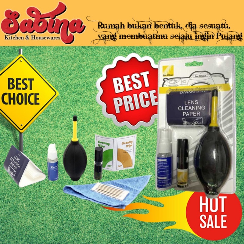 Cleaning Kit Camera Set Pembersih Kamera Lengkap Blower Liquid NKN