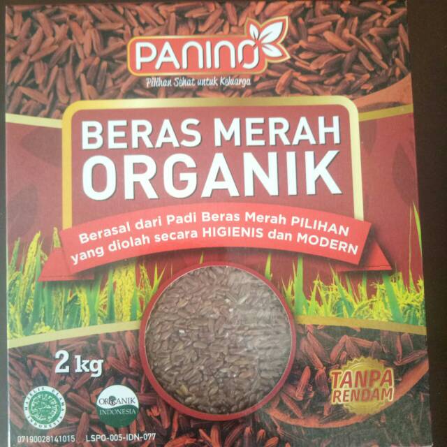 Beras Merah Organik Panino Diet Sehat Organic Beras Hitam Makanan Bubur Bayi Dan Anak Murah Shopee Indonesia