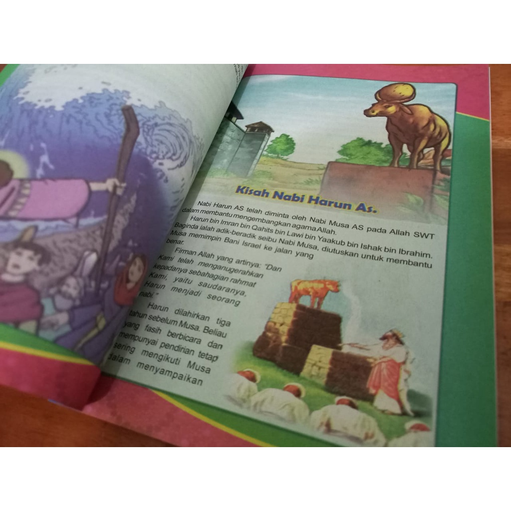 Buku Cerita 25 Nabi dan Rasul Bergambar Full Color