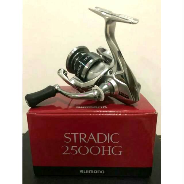 Reel SHIMANO STRADIC 2500 HG FK, katrol pancing drag 9kg made in Malaysia 2500HG