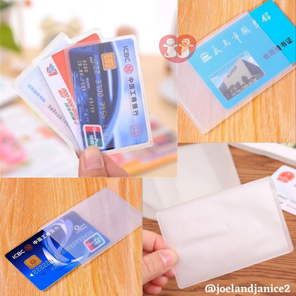 Dompet Kartu isi 24 / Dompet Kulit Kartu Nama / Plastik Pelindung