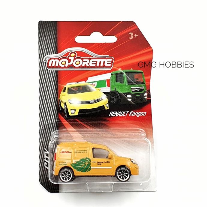 Renault Kangoo DHL Majorette Diecast City Mobil Miniatur Mainan Anak