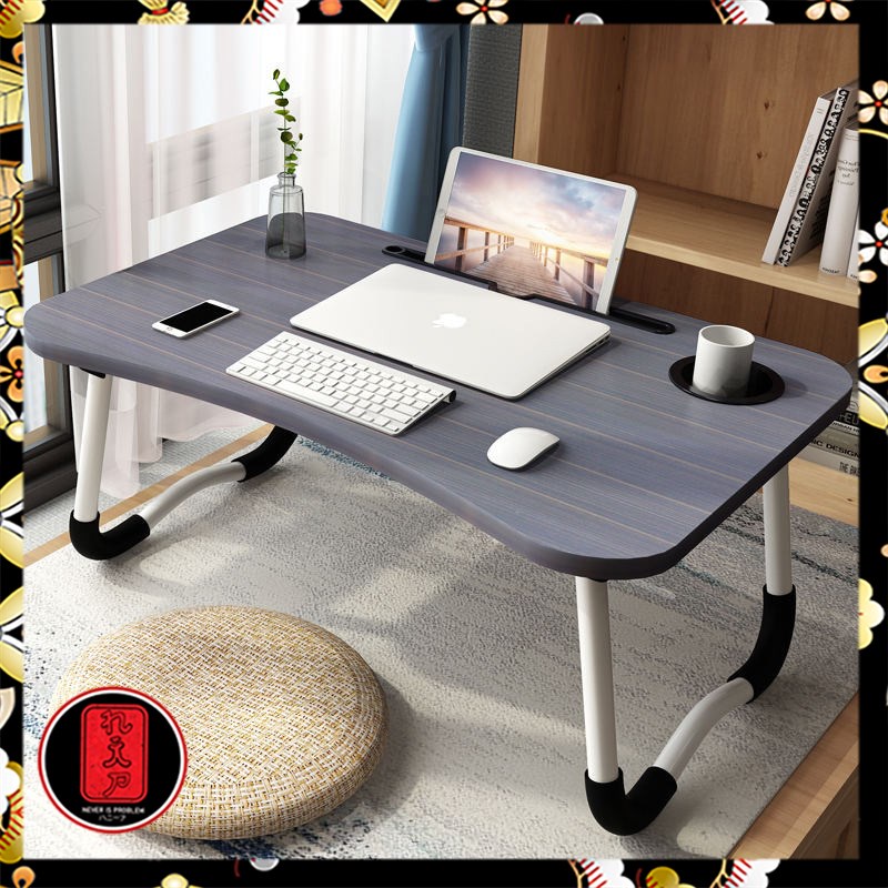 Stand Meja Laptop Lipat Foldable Notebook Desk Table