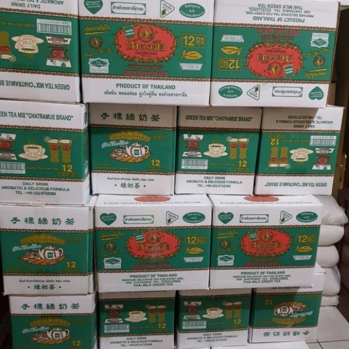 

Teh-Daun- Chatramue Green Tea 200Gr -Daun-Teh 800 Teh-Makanan-Minuman