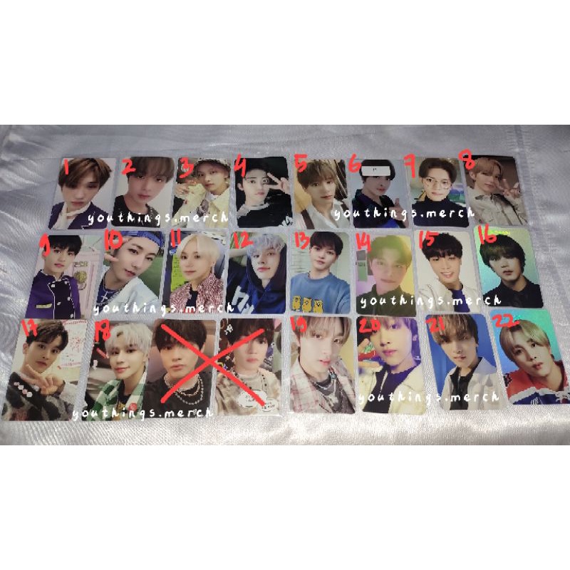 SALE PHOTOCARD OFFICIAL NCT DREAM 127 MARK JAEMIN JENO RENJUN HAECHAN JISUNG JUNGWOO TAEIL TAEYONG D