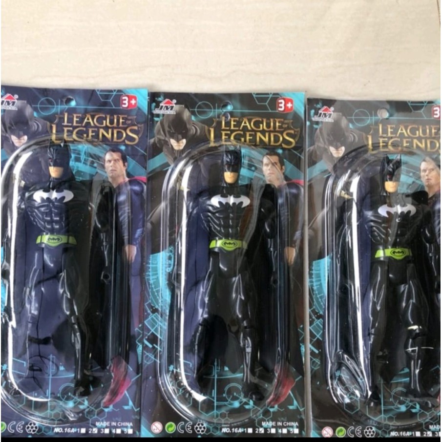 PROMO Mainan Figure Batman Lampu Led SNI