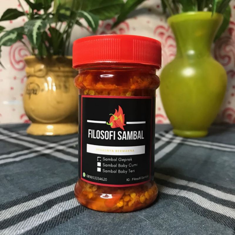 

FILOSOFI SAMBAL XTRA PEDASSS