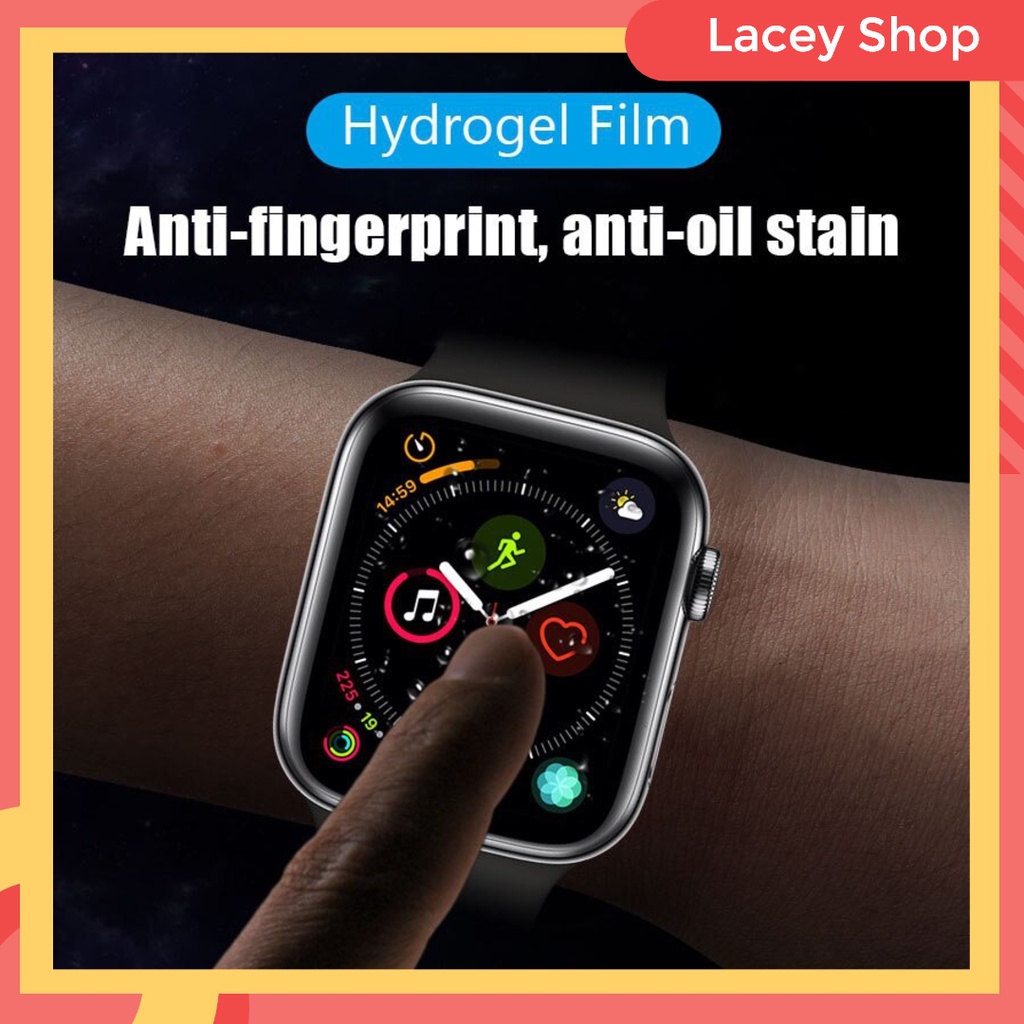 Apple Watch Hydrogel Film Transparent Soft Screen Protector  41mm 45mm S1~S6 Full Cover Film