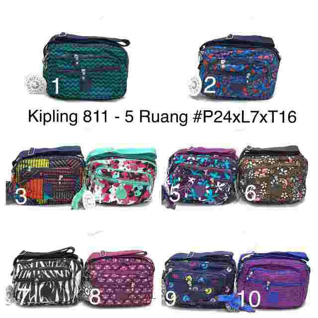 #TasWanita Cantik - Tas Kipling 811 motif selempang
