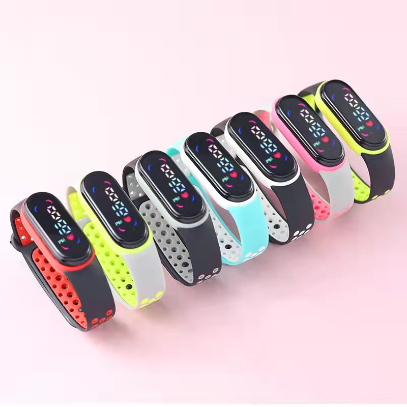 Jam Tangan Digital SW295-2 Jam Tangan Karet Jam Tangan Digital Jam Tangan Cewek Jam Tangan Pria Jam Tangan LED Jam Tangan Wanita Jam Karet Jam Tangan Sport Jam Sport