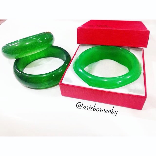 GELANG BATU GIOK ASLI