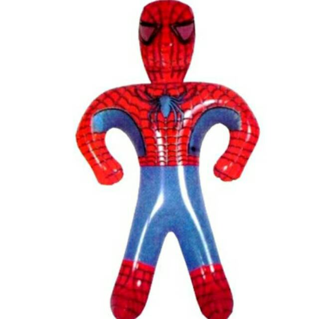 Balon tiup spiderman / superhero
