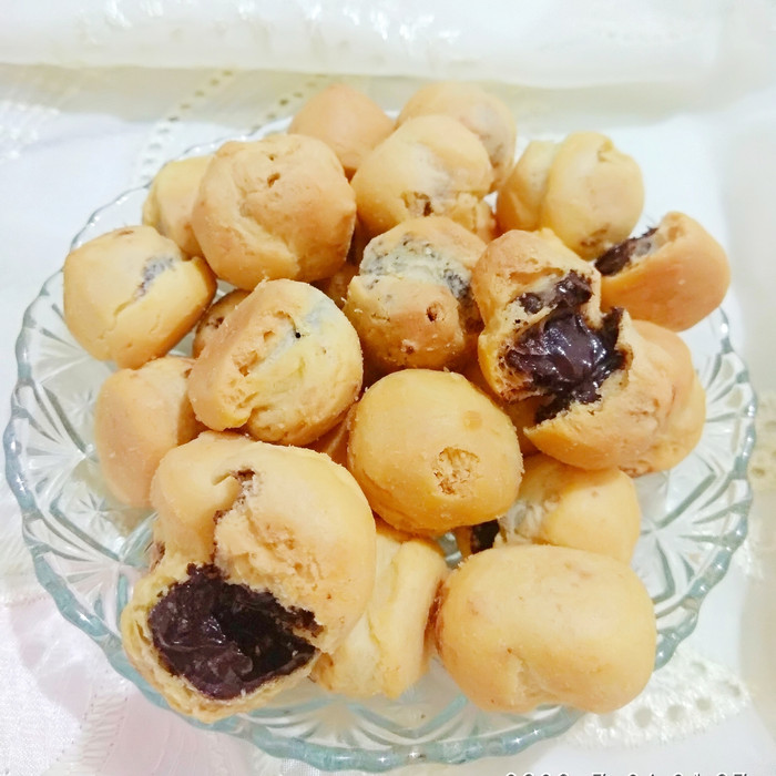

kue sus kering berkualitas premium 1/4kg / sus coklat / cookies