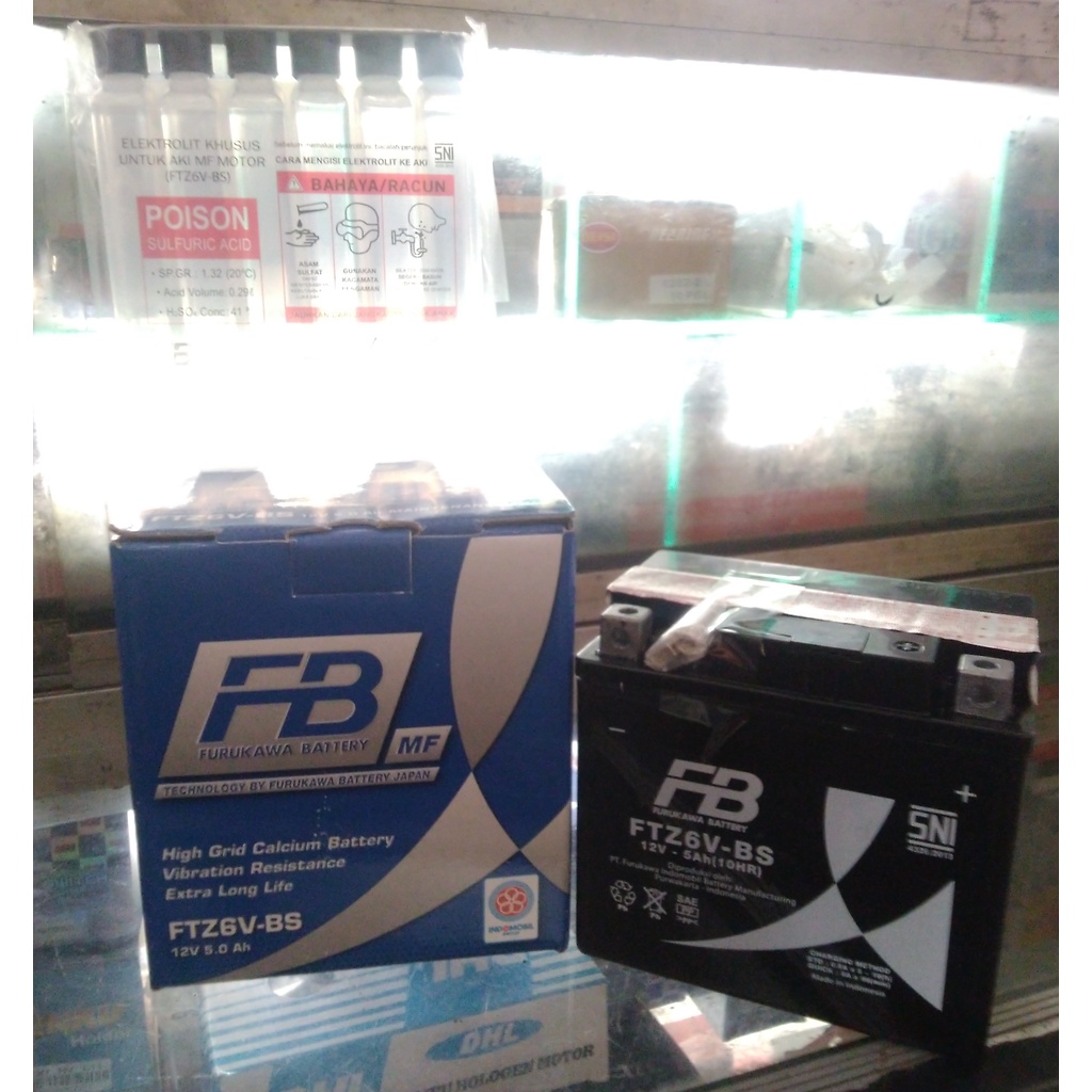 aki accu sepeda motor furukawa ftz6v-bs
