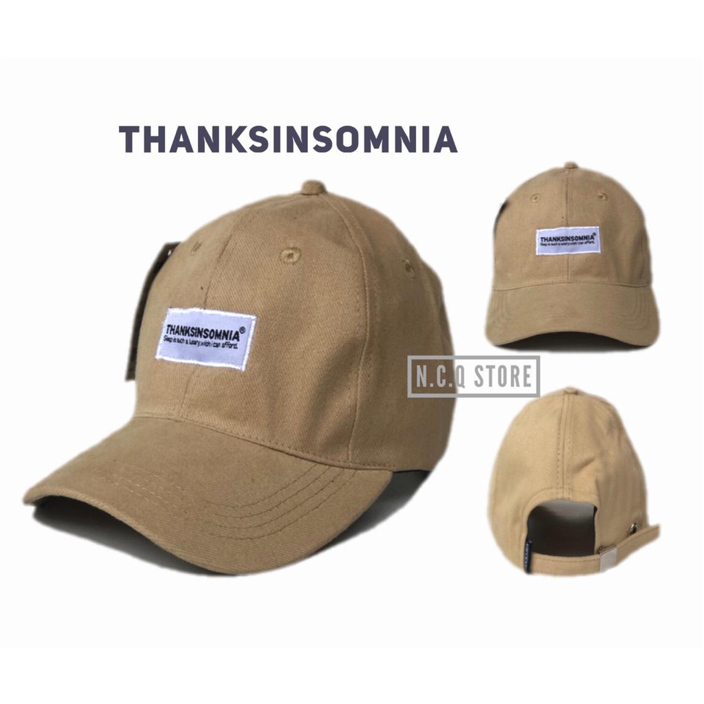 (COD) Topi Pria  Distro THXNSMN TOPI Pria/Topi Baseball THANKSINSOMNIA  Rappel Original premium clip besi 2022