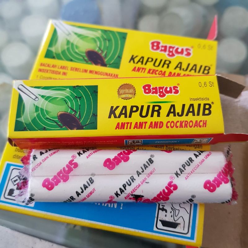 Kapur Ajaib Bagus Original Anti Kecoa dan Semut 1 Pack isi 2 Pcs