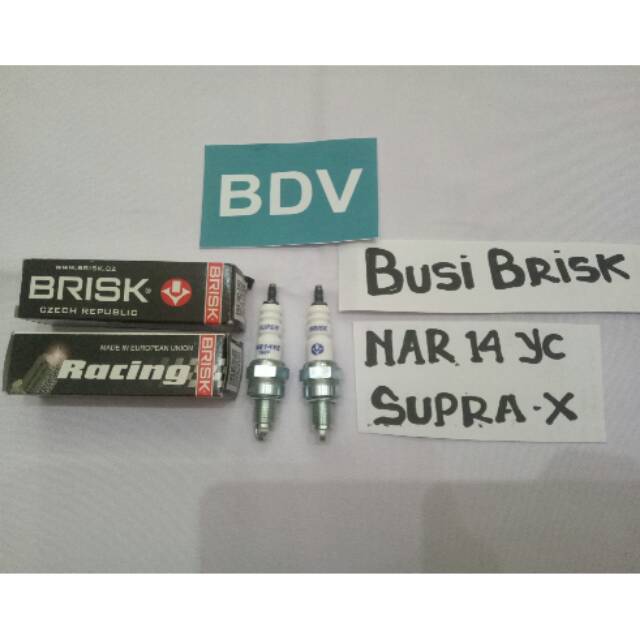 Busi BRISK Copper Racing NAR14YC SupraX Grand Jupiter Z Busi BRISK Copper Racing NAR14YC SupraX Grand Jupiter Z