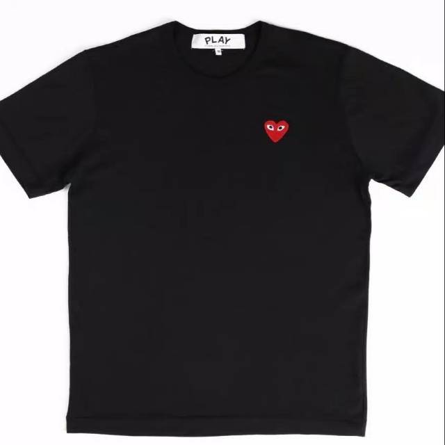 COMME  DES GARCONS PLAY | Kaos Pria | Streetwear