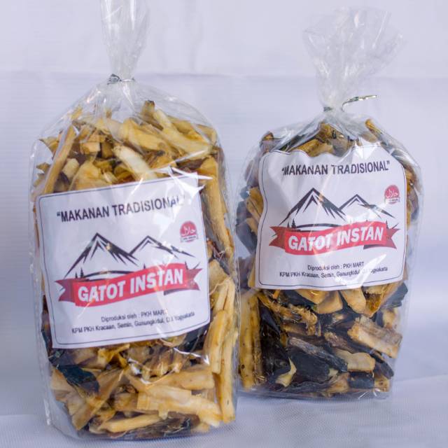 

Makanan Tradisional Gatot Instan Khas Gunungkidul