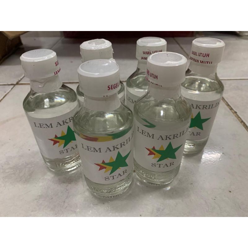 

Lem Akrilik Bening 150 ml / Lem Akrilik + Bonus Suntikan