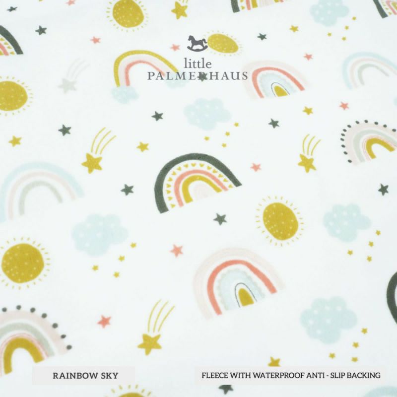little palmerhaus rainbow sky perlak waterproof / wonderpad NEW
