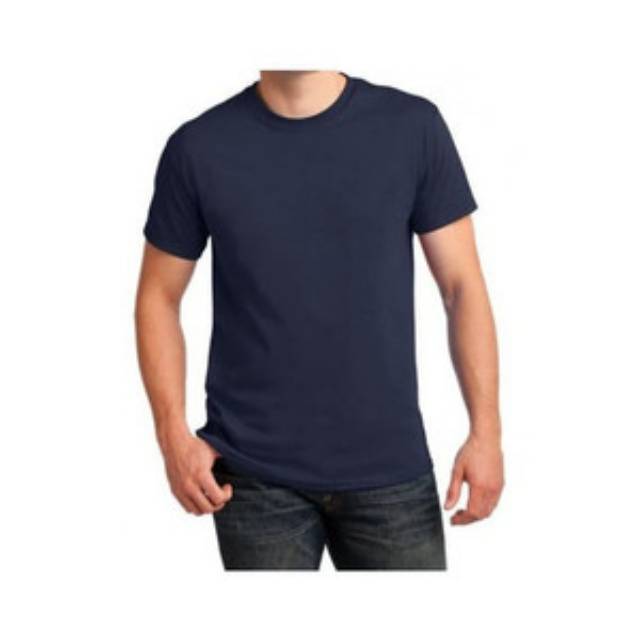 Kaos Polos Combed 24s Navy