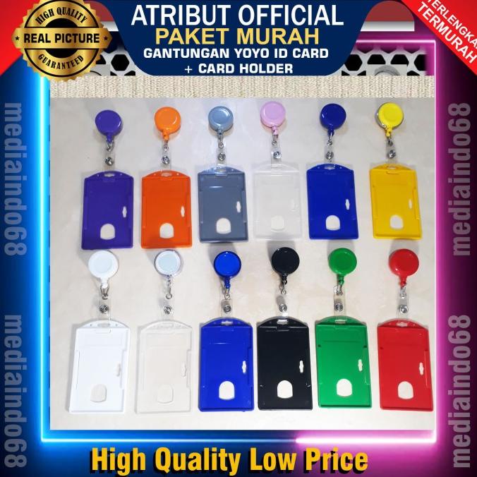 

YOYO ID CARD + CARD HOLDER (PAKET MURAH TERLENGKAP)