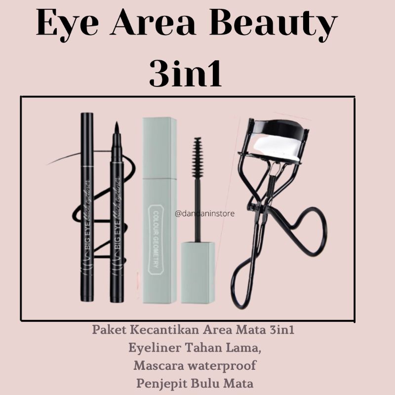 Paket Kecantikan Area Mata 3in1 Make Up Set 3in1 paket kecantikan murah