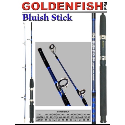 Rod Golden Fish Bluish 210