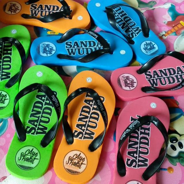 Paket 10 Pasang Sandal wudhu anak SD