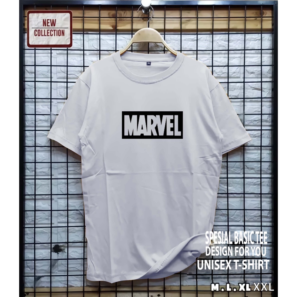 AS / kaos distro motif marvel / baju pria / kaos pria / baju wanita / kaos wanita / pakaian murah / pakaian pria / atasan / polos