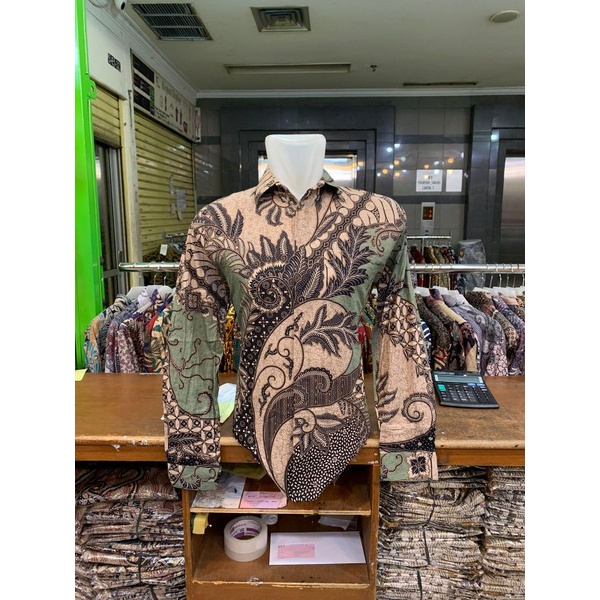 KEMEJA BATIK LENGAN PANJANG KATUN PREMIUM MODEL TERBARU MURAH MERIAH