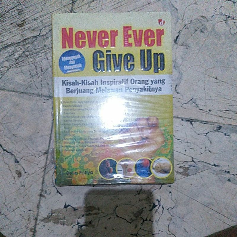 buku never ever give up