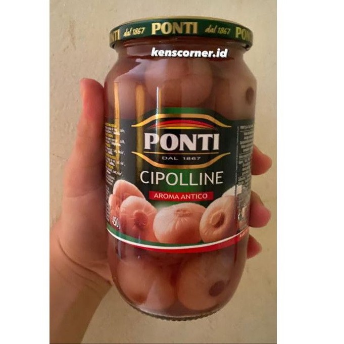 Ponti Cipolline 300 Gram / Acar Bawang Merah