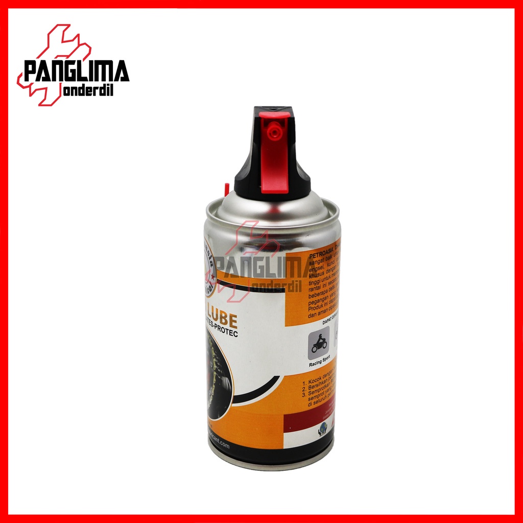 Petroasia Pelumas Rantai 300 Ml-300ml Chain-Lube Heavy Duty Merk Petro asia