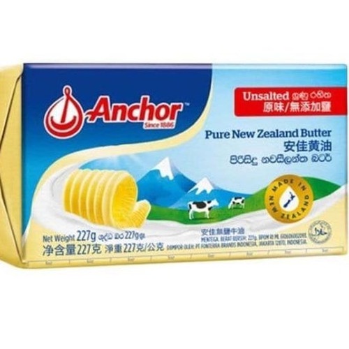 

Anchor Butter - Unsalted 227g