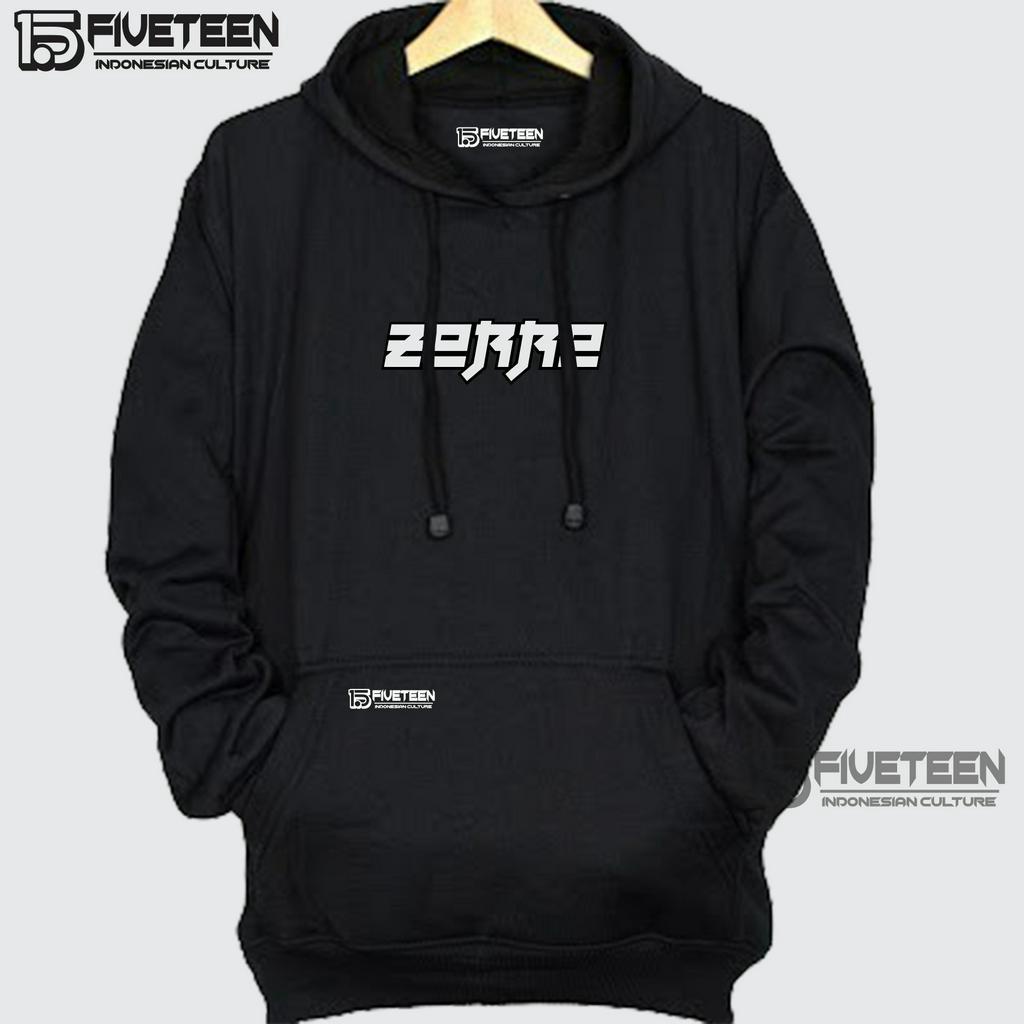 sweater hoodie pria distro original brand 15fifteen warna hitam list sablon depan belakang zorro hoodie cowok terbaru 2023 jaket wanita bahan tebal suwiter buat anak remaja04