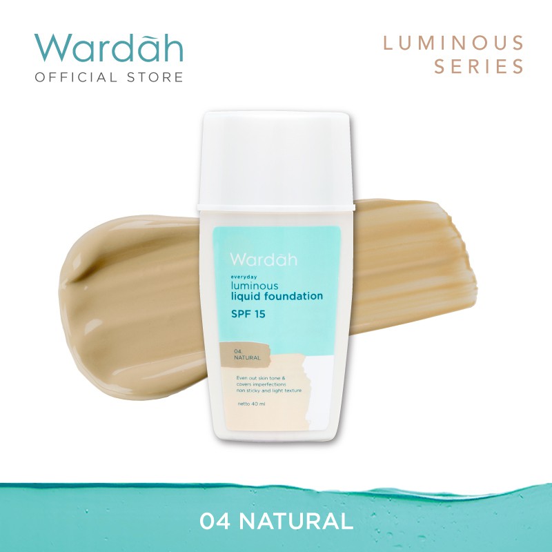 wardah luminous liquid foundation