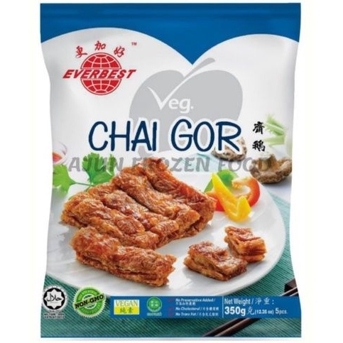 

Everbest Vegetarian Chai Gor 350gr (Frozen Food)