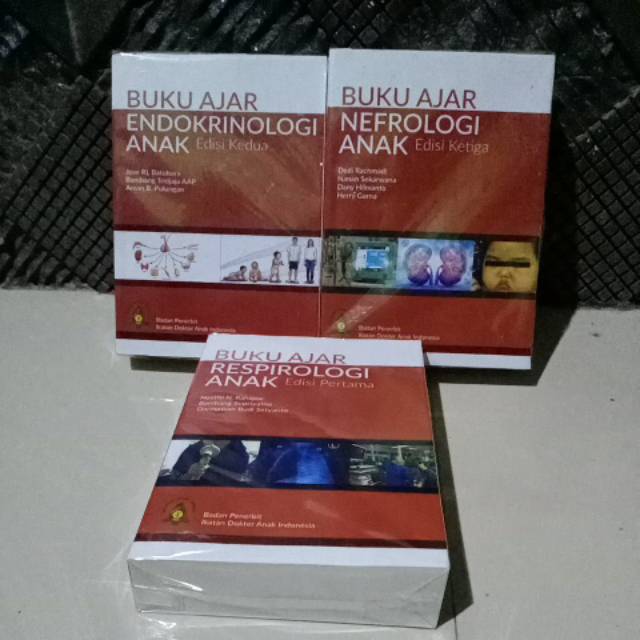 PAKET 3 BUKU IDAI ENDOKRINOLOGI, NEFROLOGI, RESPIROLOGI,