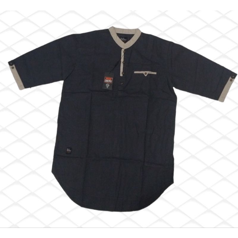 baju muslim hawk enemy original produk tangan 3/4 atau sesiku