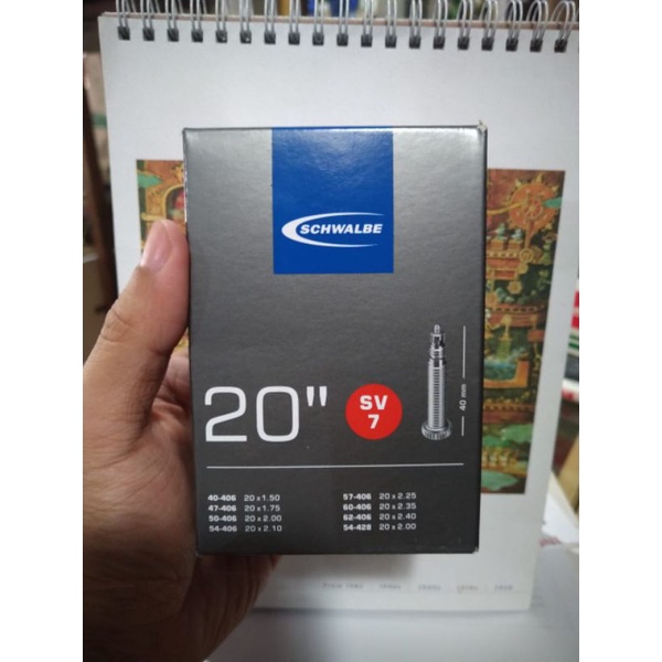 Ban Dalam Sepeda Schwalbe 20 x 1.50 - 2.40 SV7 40mm