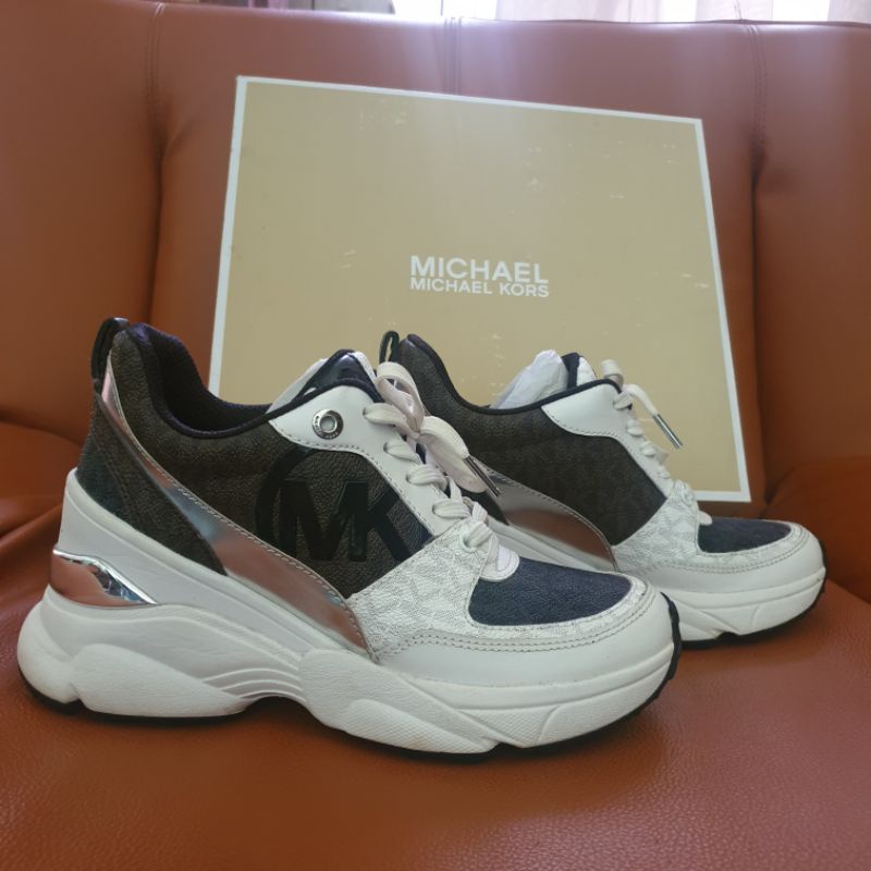 wedges michael kors, mk sepatu