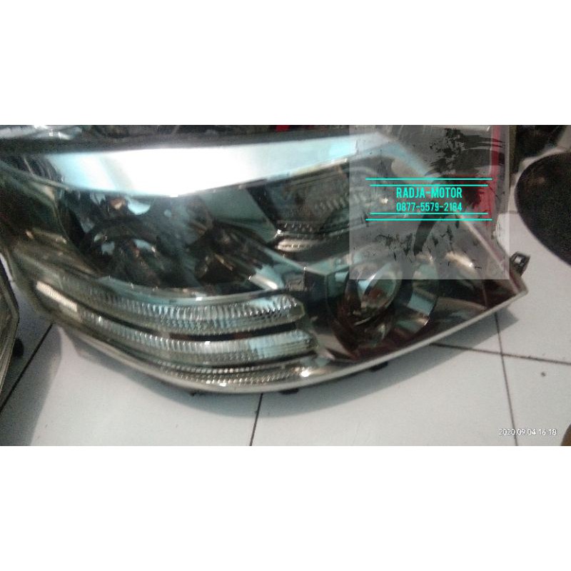 headlamp toyota alphard 2007