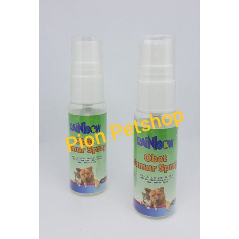 Rainbow Obat Jamur Spray 18 ml untuk anjing dan kucing