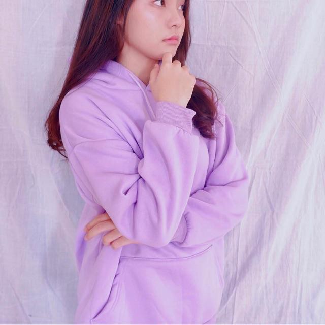 Sweater Wanita Hoodie Polos KIKY Size M-XL